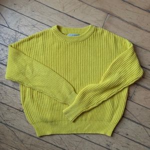 *SOLD* Urban Outfitters Yellow Crew Neck